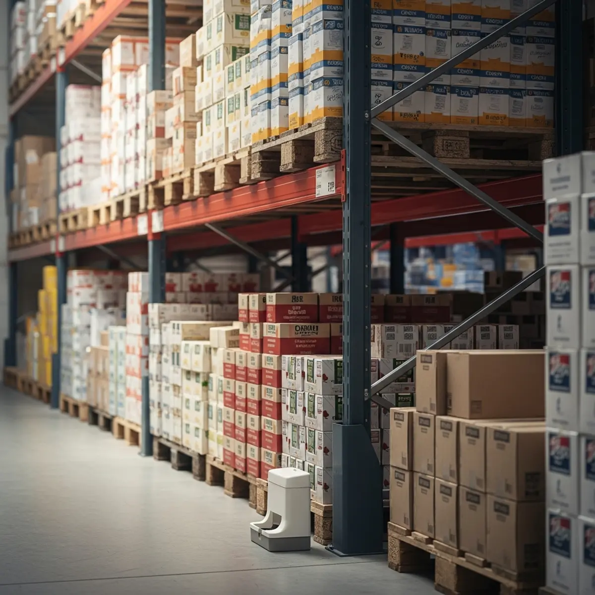 Entrepôt alimentaire professionnel avec dispositif de surveillance antiparasitaire au Marché de Rungis